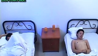 College boys in dorm room give blowjobs and fuck jerk off and cumshots