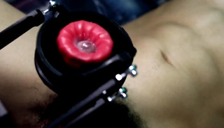 Automatic masturbator and great orgasm