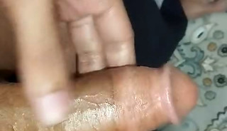 Indian Boy and his shaking dick