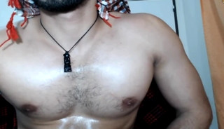 Arab with big cock solo