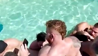 Poolside Pleasure : Orgy Day - horny 13 -