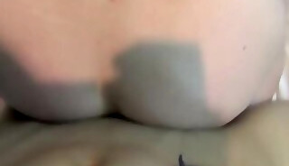 Bottom twink barebacked by his friend until he splooges