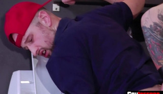 Poor tenant gives up his asshole for his unpaid rent