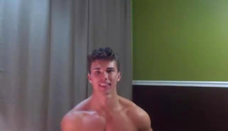 GreekDemiGod's Naked Exercise Cam Show