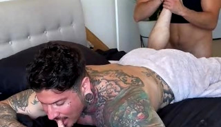 hot fuck with tattoo guy