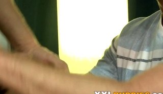 Hung hunk gets butt licked