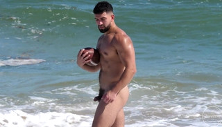 Muscle Men Nude Beach