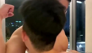 Nerd Asian fuck a twink
