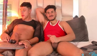 Boyfriends fuck hot on cam