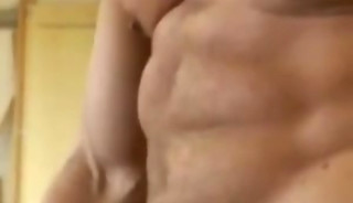 Cum eater fucked bareback by his muscular friend