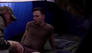 Twink Richie and danny taste their hunk stepdad big cocks