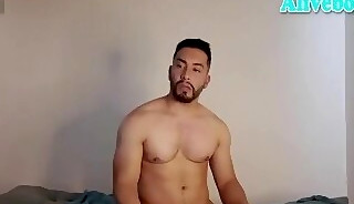 sexy gay couple from Chile mutual blowjob on webcam
