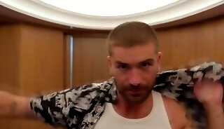 Chris and AJ alternately stuffed their holes and banged