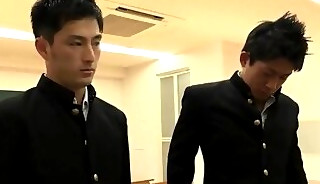 Two Japanese Students Lectured