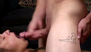 eating cum