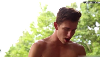 Hot twinks. Bareback anal sex