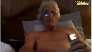old guy cums