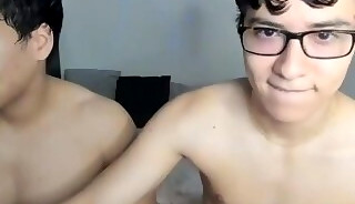 Two horny guys suck each other's cock and anus and end up having sex