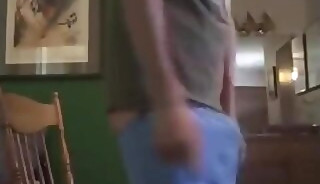 Son is rock hard during spanking. Greg gets a spanking: Full video