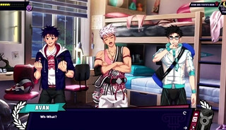 Jock Studio (Demo 2) [BETA] - Avan Route (Full Playthrough Part.2 - WEDNESDAY/THURSDAY)