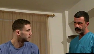 Straight hairy Tony Bay Visits a horny Doctor