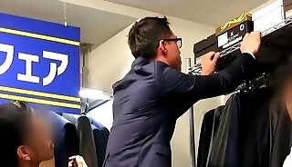 Time pause: suited guy played and fucked