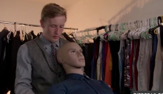Dream coming true with mannequin boyfriend