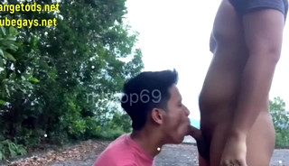 Gay Asian - Malay Daddy Hunk Fuck Sexy Cute Slim Twink Anal Outdoor Sex