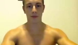 lawl12 - Handsome Muscular Guy Cums on Cam