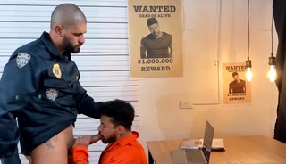 Slut gets Owned by Cop Nathan in Station
