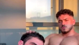 20 yo muscle stud Mircea pounding Italian man with hairy ass Jason Vitale