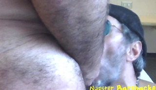 Nypster barebacked by a big Italian bear