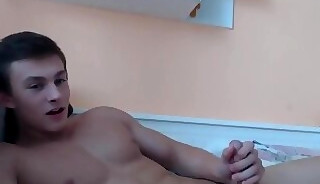 Wanking on Cam