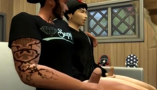Sims - skater boy & dealer 1