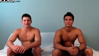 1st Gay Experience Shredded Jarod Spear Fucks Virgin Hole Ken Ott