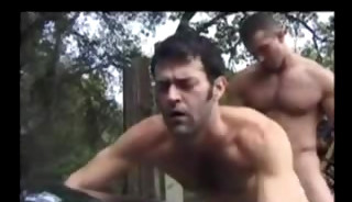 Cop ravages trespasser
