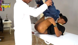 Horny Latin Doctor Took Full Advantage Of His Patient's Hole!!