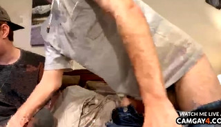 Boy sucks the other boy's dick live