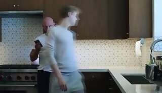 Twink Jack seduces his stepdaddy, Killian Knox