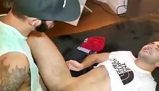 Romeo D cums in Billy Vega ftm