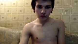 cute femboy with septum smoke