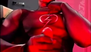 The Flash strokes his wienie