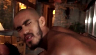 Gay rides his bosses dick for some cash