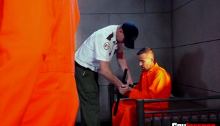 Hot prisoners hardcore fistfucked by studs firm fists