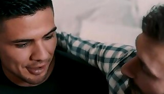 Hot bearded guy fucks my ass like crazy