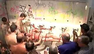 Cameron in bdsm public