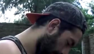 Latinos barebacked hard for money outdoors