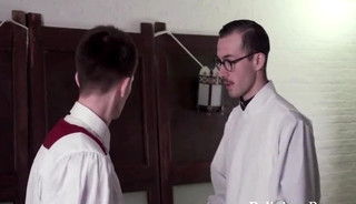 Priest Fucks Naughty Altar Boy
