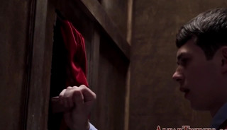 Gay little twink riding catholic priest