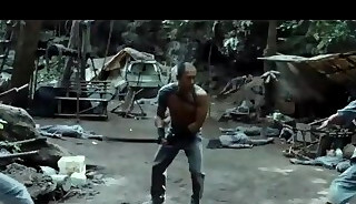 Asian Muscle Hunks　Sword Fight